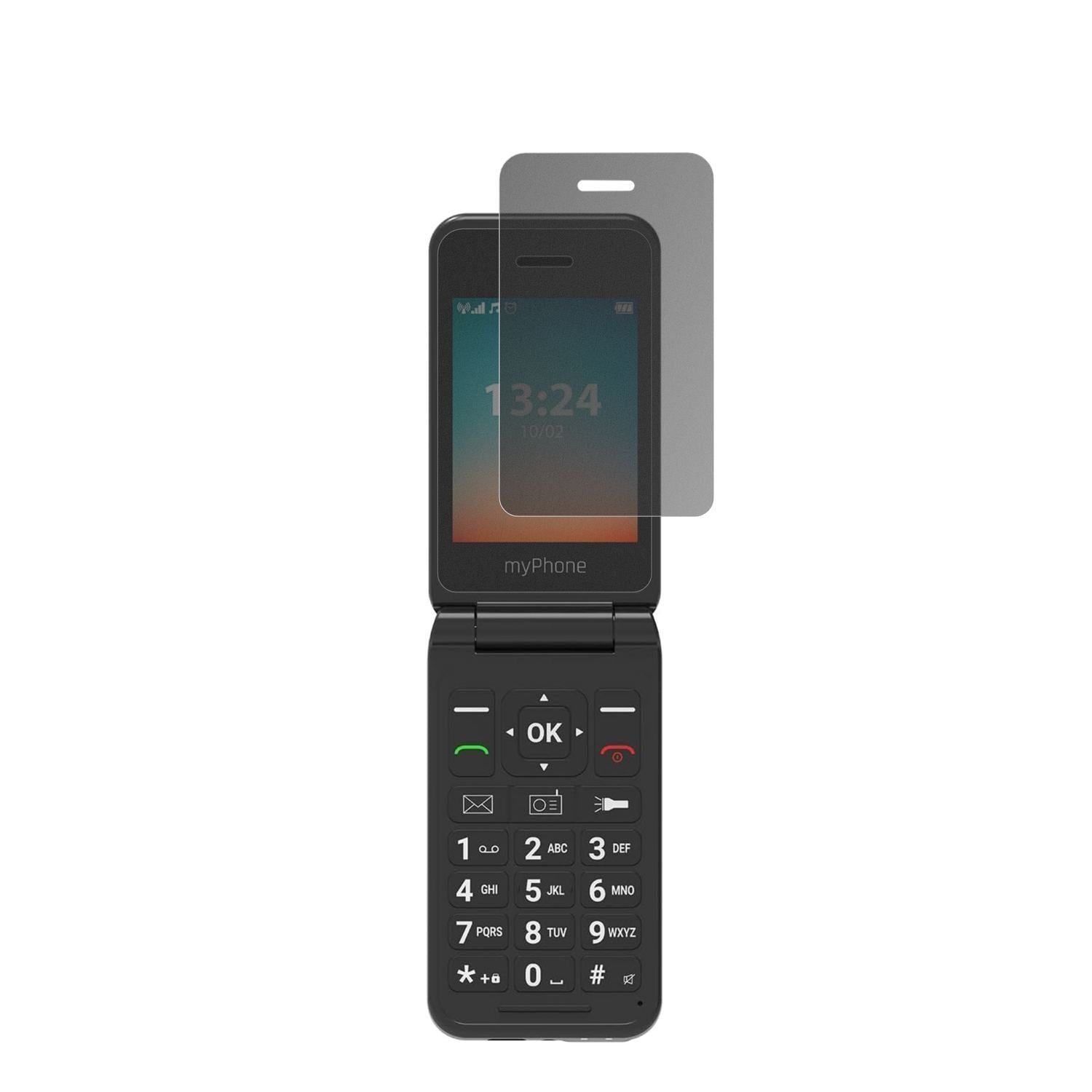 Blickschutzfolie für MP myPhone Flip LTE matt Schu (2)