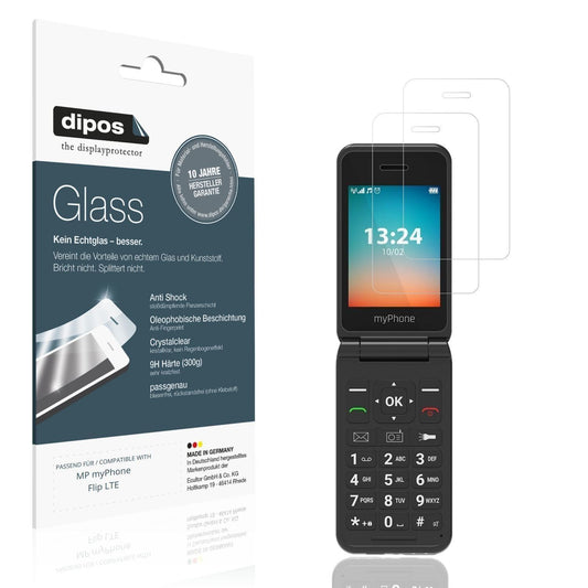2x 9H Schutzfolie für MP myPhone Flip LTE Panzerfo (1)