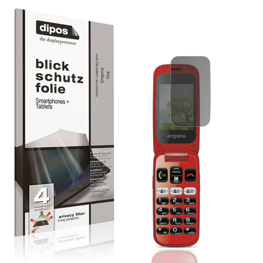 Blickschutzfolie für Emporia One matt Schutzfolie  (1)