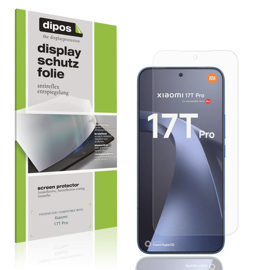 4x Schutzfolie matt für Xiaomi 17T Pro Display-Sch (1)