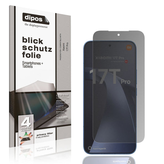 Blickschutzfolie für Xiaomi 17T Pro matt Schutzfol (1)