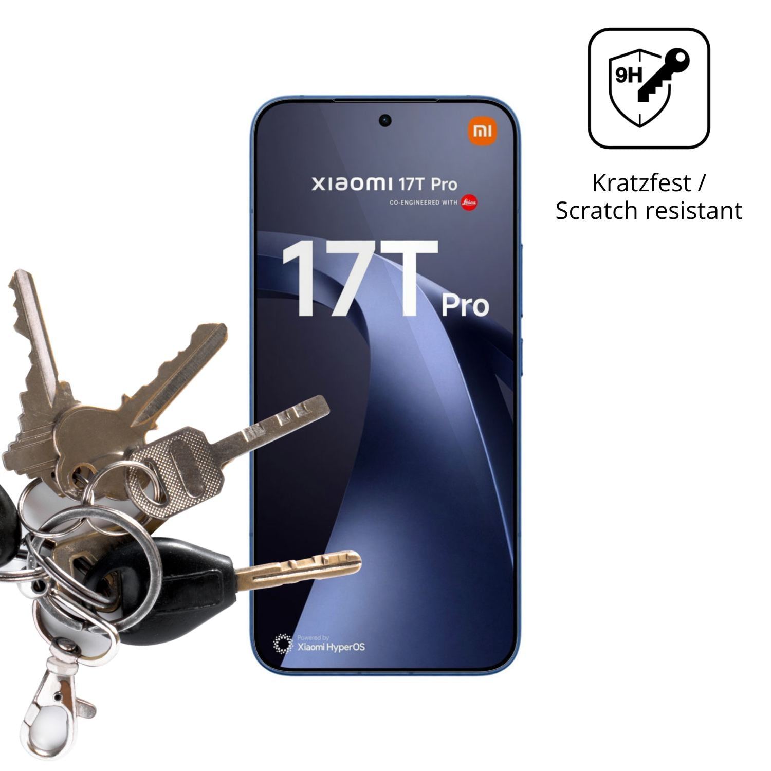 2x 9H Schutzfolie für Xiaomi 17T Pro Panzerfolie (3)