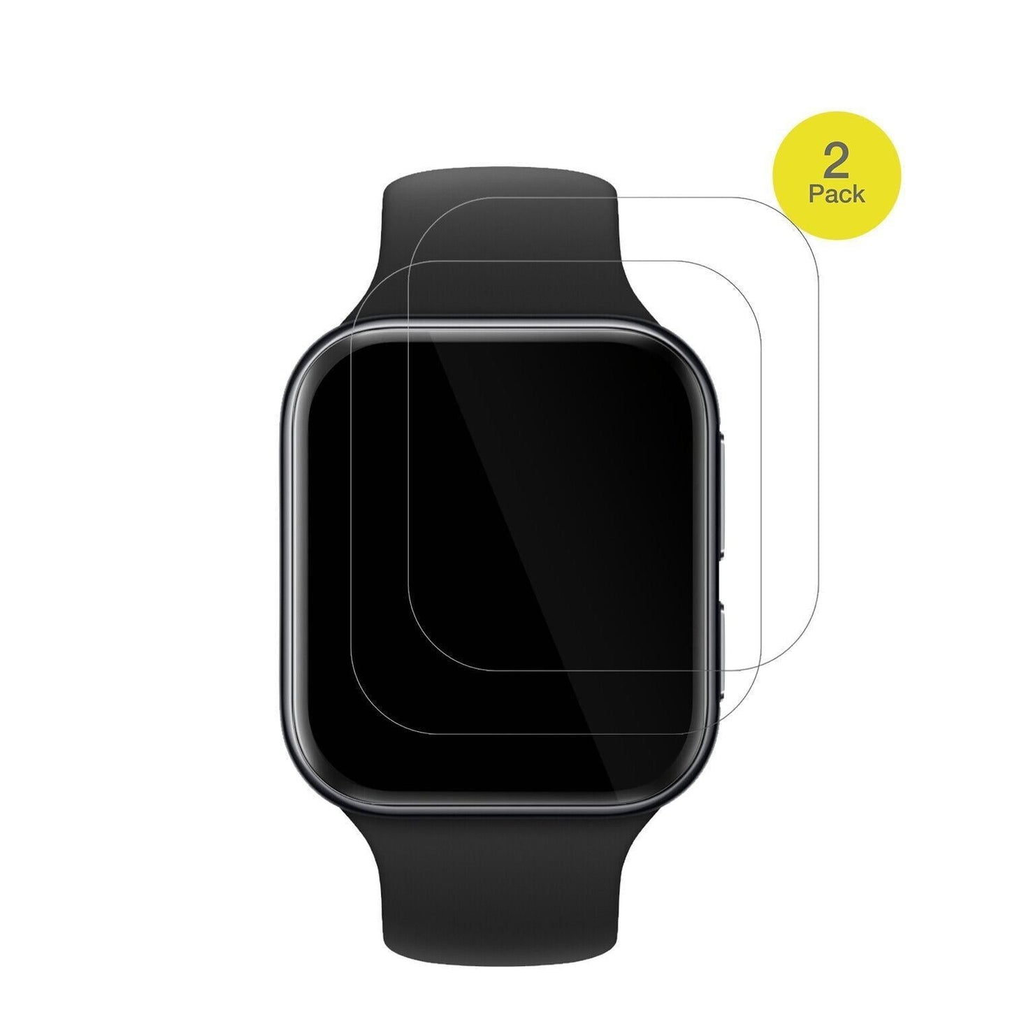 1x 3D Full Cover Schutzfolie für OPPO Watch 3 (2)