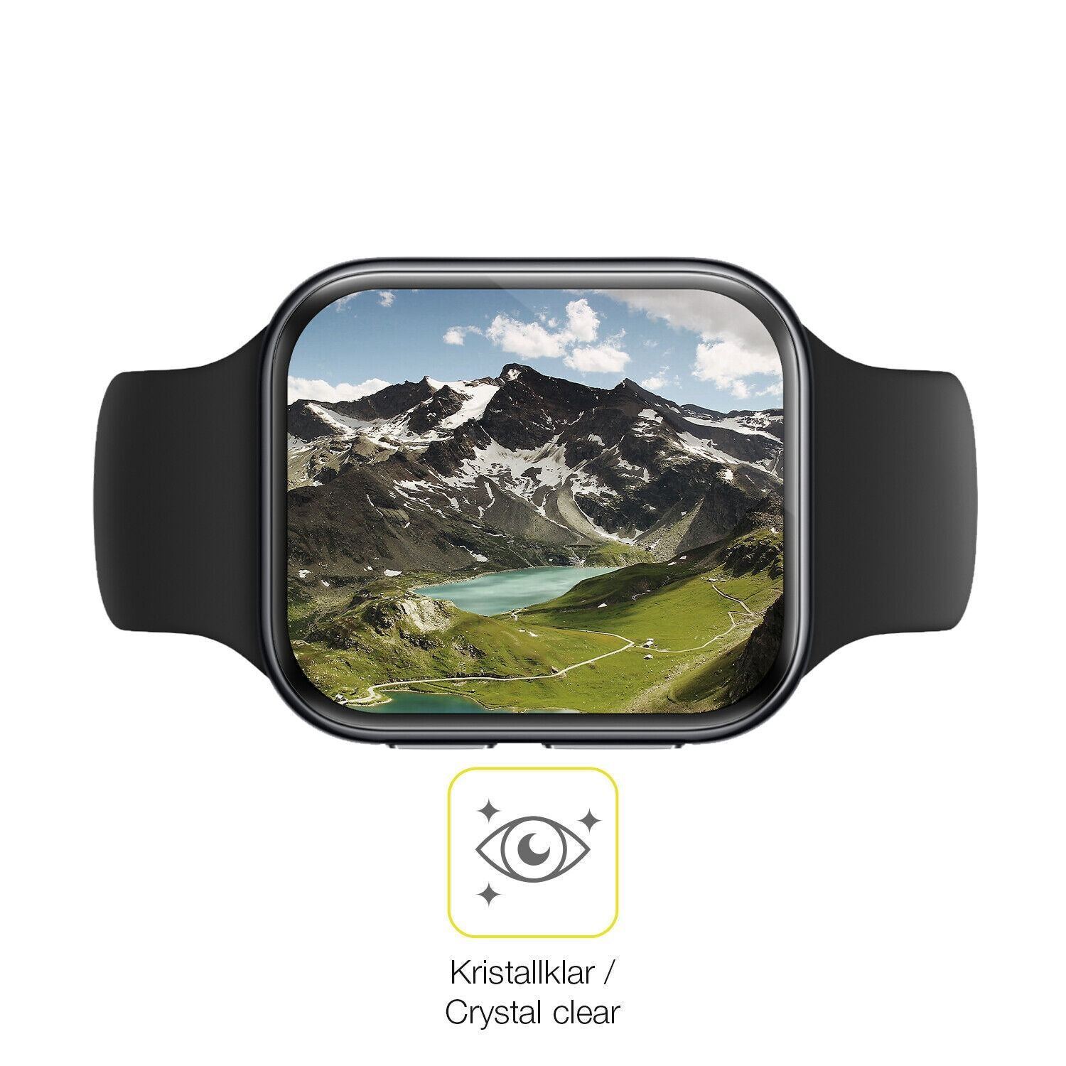 1x 3D Full Cover Schutzfolie für OPPO Watch 3 (5)
