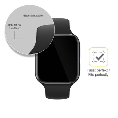 1x 3D Full Cover Schutzfolie für OPPO Watch 3 (6)