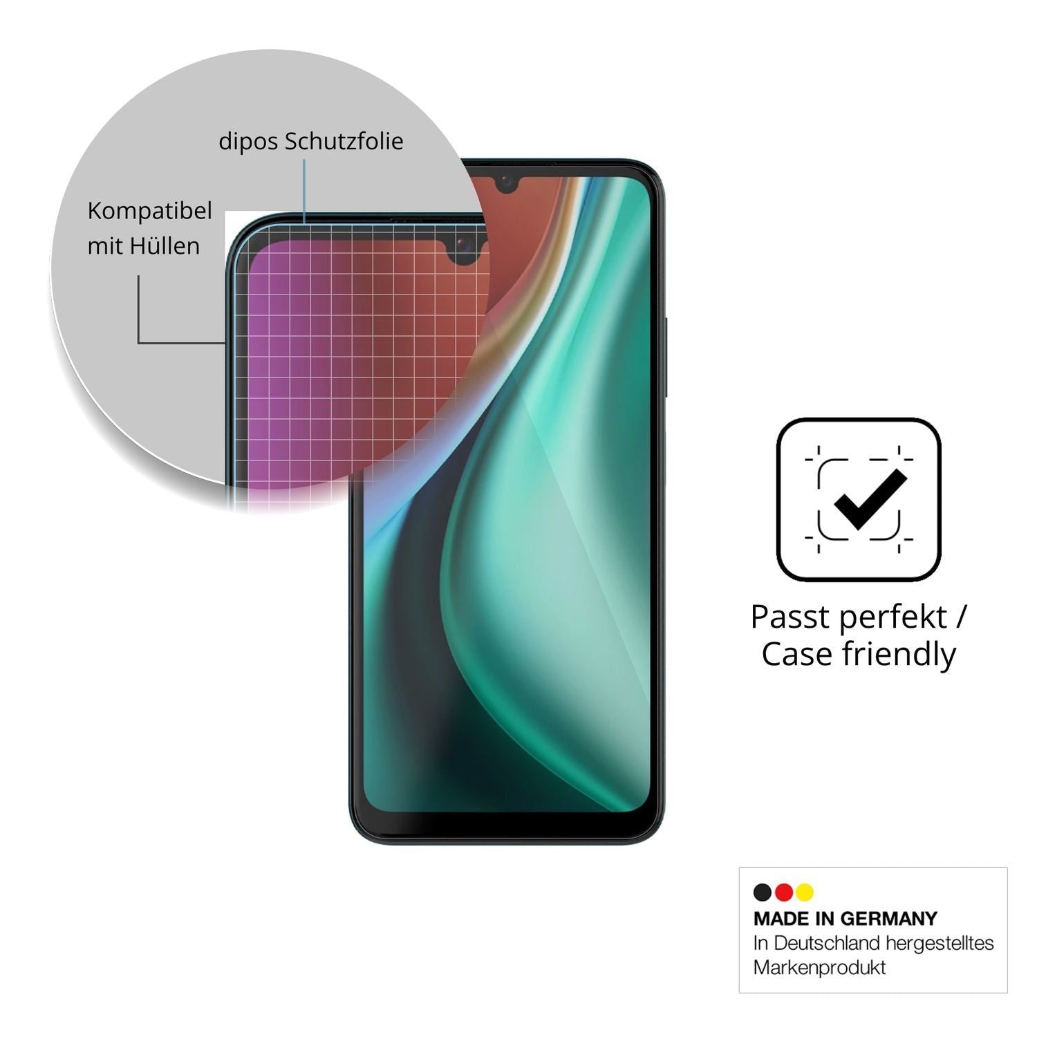 4x Schutzfolie klar für NUU Mobile X10 Display-Sch (6)