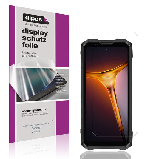 4x Schutzfolie klar für Doogee V Max 2 Display-Sch (1)
