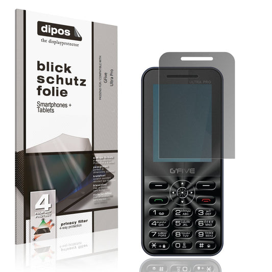 Blickschutzfolie für GFive Ultra Pro matt Schutzfo (1)