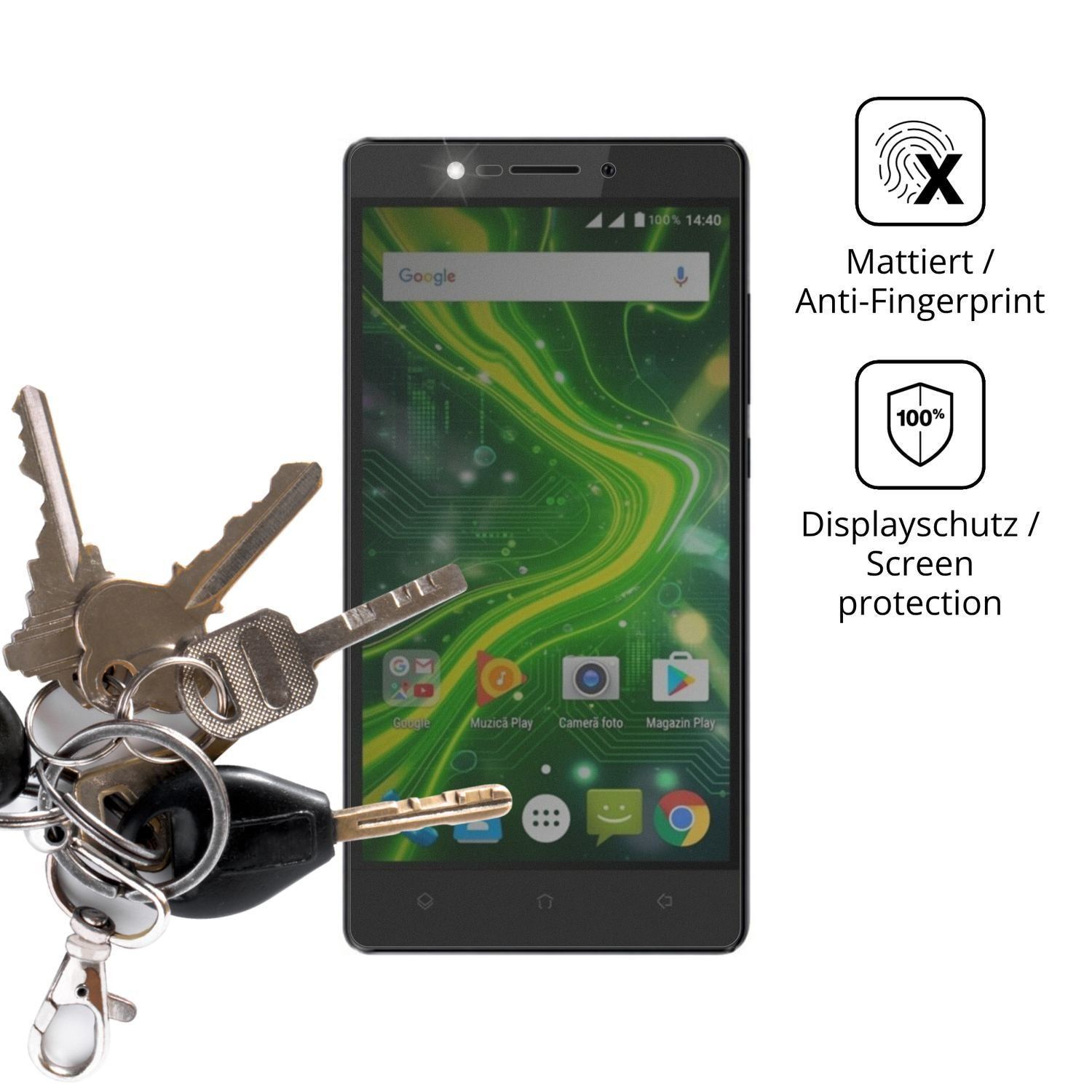 Blickschutzfolie für Myria Grand 4G matt Schutzfol (3)