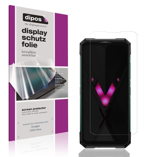 4x Schutzfolie klar für Doogee S200 Ultra Display- (1)