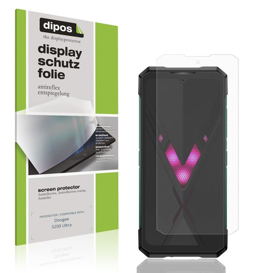 4x Schutzfolie matt für Doogee S200 Ultra Display- (1)