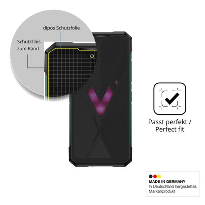 Blickschutzfolie für Doogee S200 Ultra matt Schutz (4)