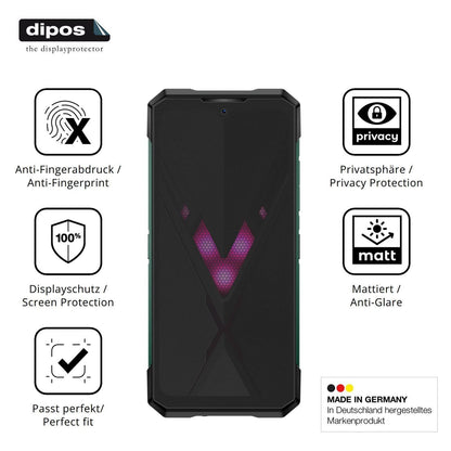 Blickschutzfolie für Doogee S200 Ultra matt Schutz (5)