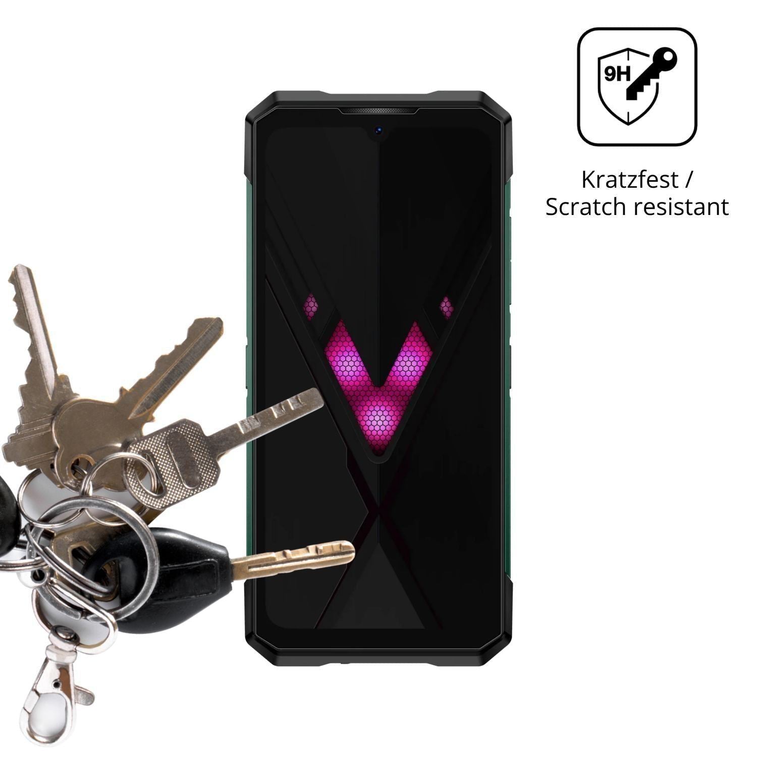2x 9H Schutzfolie für Doogee S200 Ultra Panzerfoli (3)