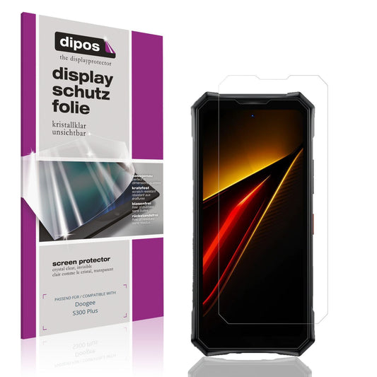 4x Schutzfolie klar für Doogee S300 Plus Display-S (1)
