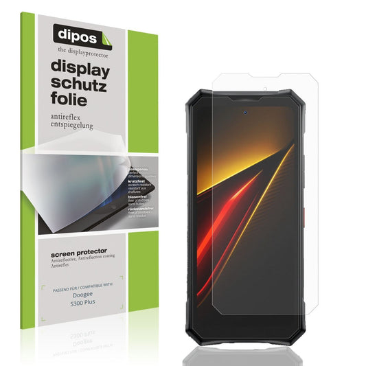 4x Schutzfolie matt für Doogee S300 Plus Display-S (1)