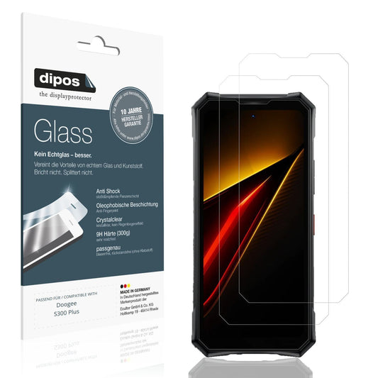 2x 9H Schutzfolie für Doogee S300 Plus Panzerfolie (1)