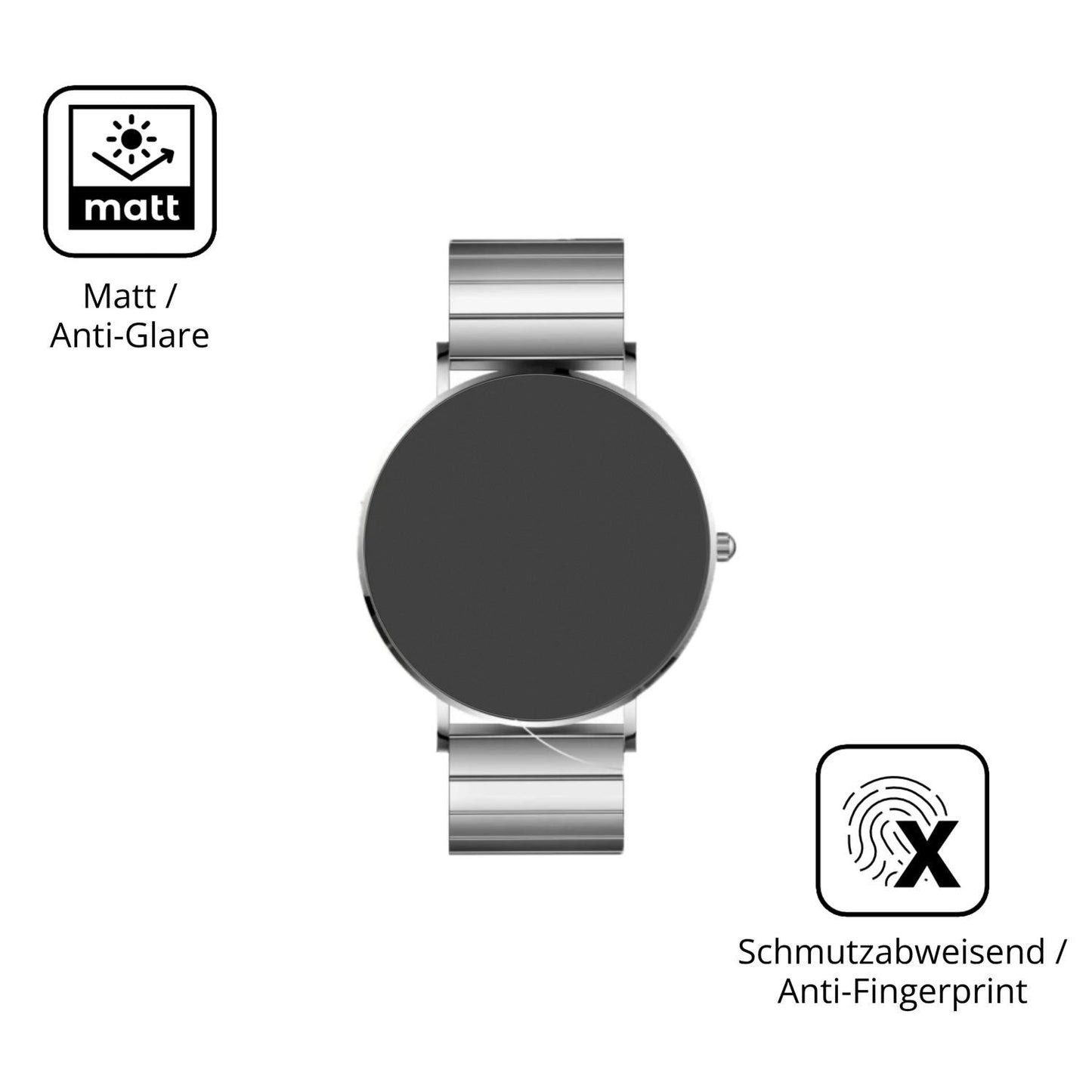 6x Schutzfolie matt für Xcoast Minimalist Display- (5)
