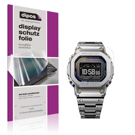 6x Schutzfolie klar für Casio G-Shock GMW-BZ5000RC (1)