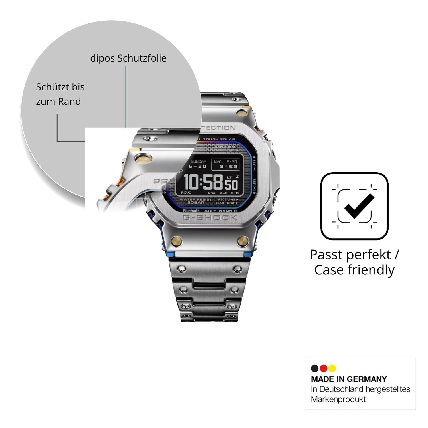 2x 9H Schutzfolie für Casio G-Shock GMW-BZ5000RC P (6)