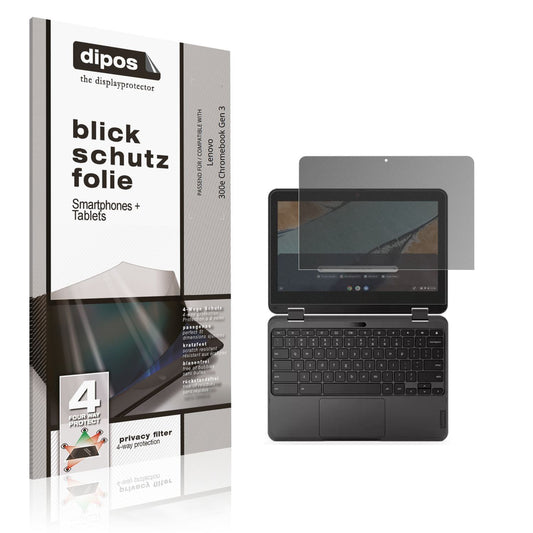 Blickschutzfolie für Lenovo 300e Chromebook Gen 3  (1)