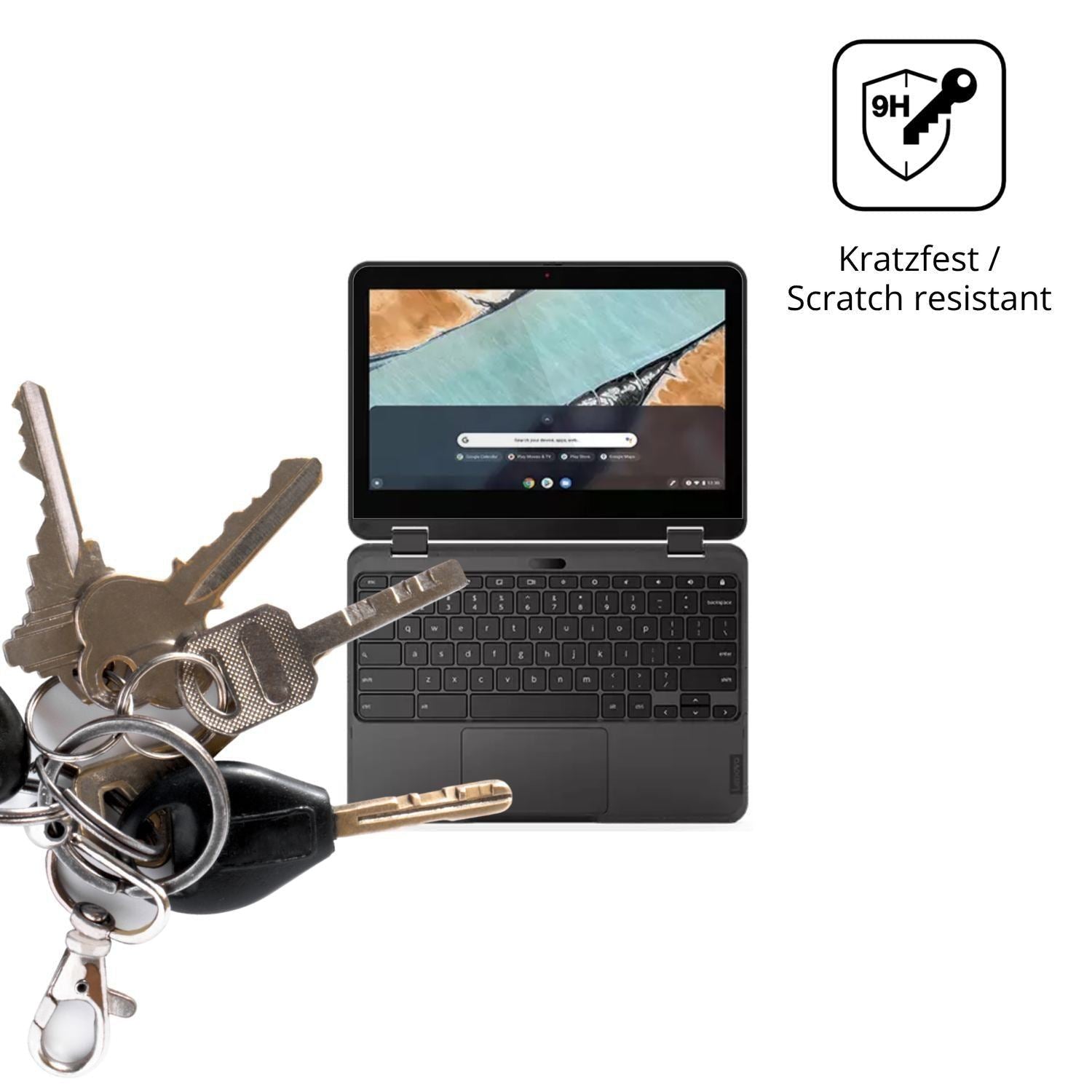 2x 9H Schutzfolie für Lenovo 300e Chromebook Gen 3 (3)