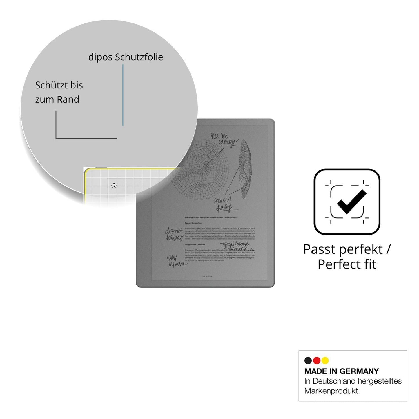 Blickschutzfolie für reMarkable Paper Pure matt Sc (4)