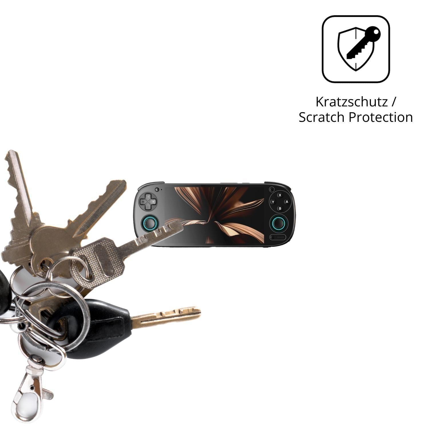 2x Schutzfolie klar für Retroid Pocket 5 Display-S (4)