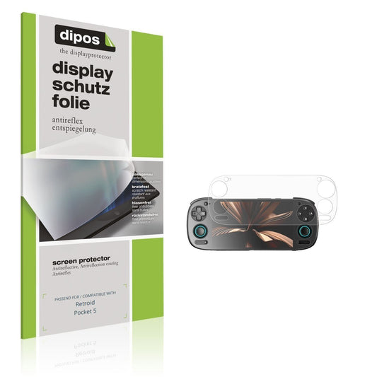 2x Schutzfolie matt für Retroid Pocket 5 Display-S (1)