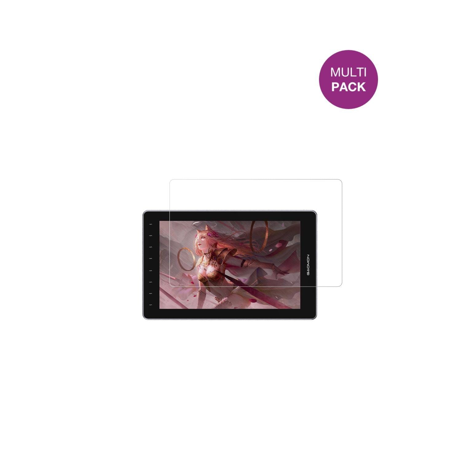 2x Schutzfolie klar für Gaomon PD1610 Display-Schu (2)