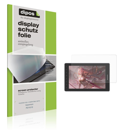 2x Schutzfolie matt für Gaomon PD1610 Display-Schu (1)