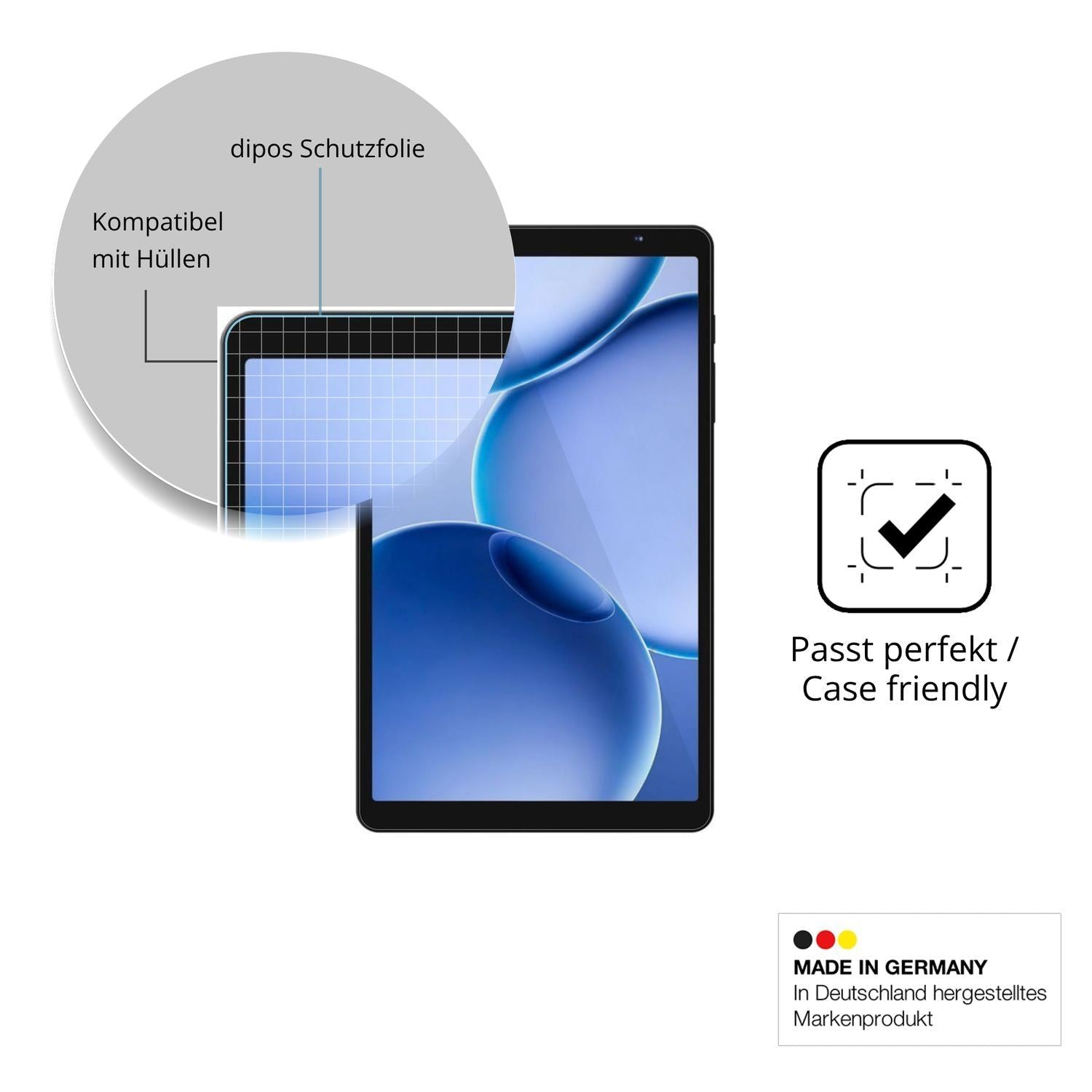 2x Schutzfolie klar für Philips T7335 Display-Schu (6)