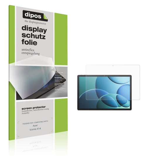 2x Schutzfolie matt für Acer Iconia X14 Display-Sc (1)