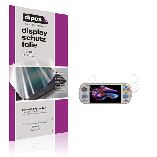 2x Schutzfolie klar für Retroid Pocket 6 Display-S (1)