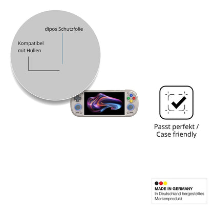 2x Schutzfolie klar für Retroid Pocket 6 Display-S (6)