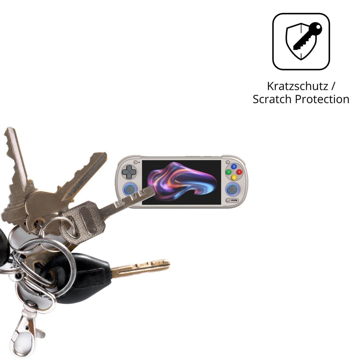 2x Schutzfolie matt für Retroid Pocket 6 Display-S (4)