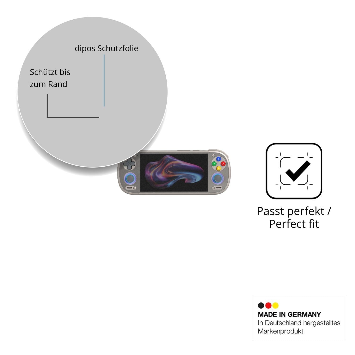 Blickschutzfolie für Retroid Pocket 6 matt Schutzf (4)