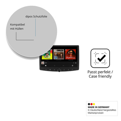 2x Schutzfolie klar für Eonon UX6SK2-PLUS Display- (6)