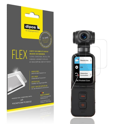 2x 3D Full Cover Schutzfolie für ydi POCKETCAM PCA (1)