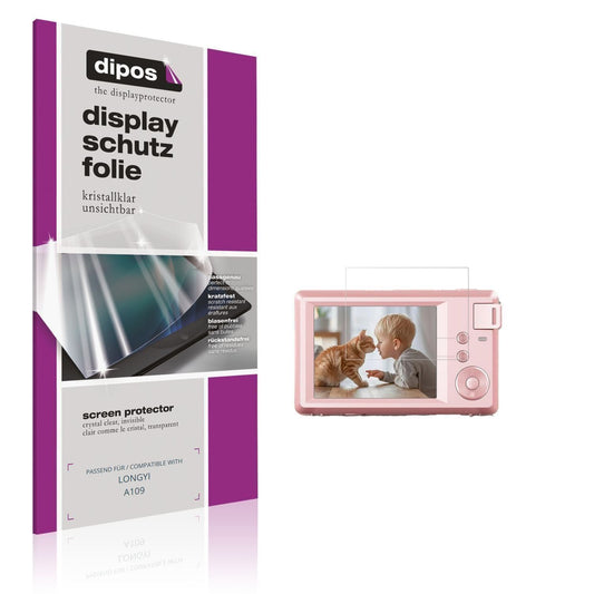 4x Schutzfolie klar für LONGYI A109 Display-Schutz (1)