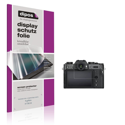 4x Schutzfolie klar für Fujifilm X-T30 III Display (1)