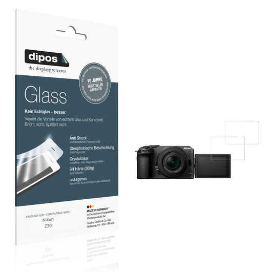 2x 9H Schutzfolie für Nikon Z30 Panzerfolie (1)