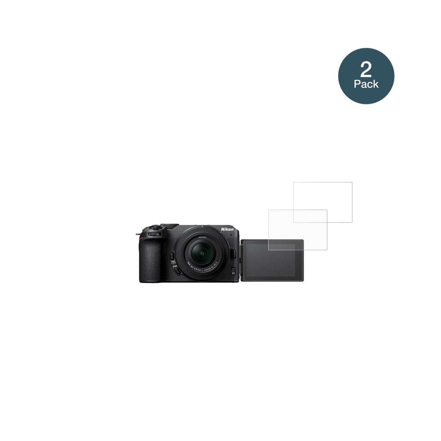 2x 9H Schutzfolie matt für Nikon Z30 Panzerfolie (2)