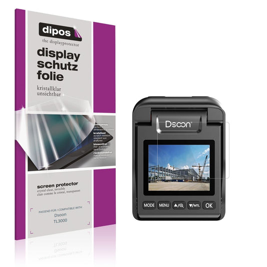 4x Schutzfolie klar für Dsoon TL3000 Display-Schut (1)