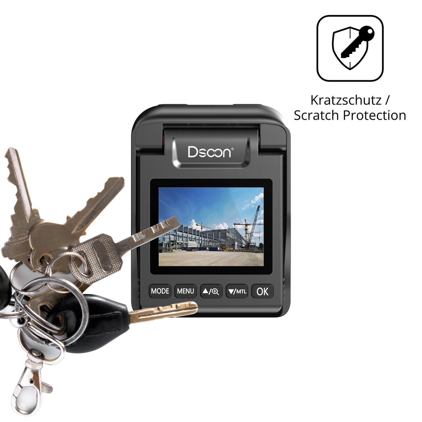 4x Schutzfolie klar für Dsoon TL3000 Display-Schut (4)