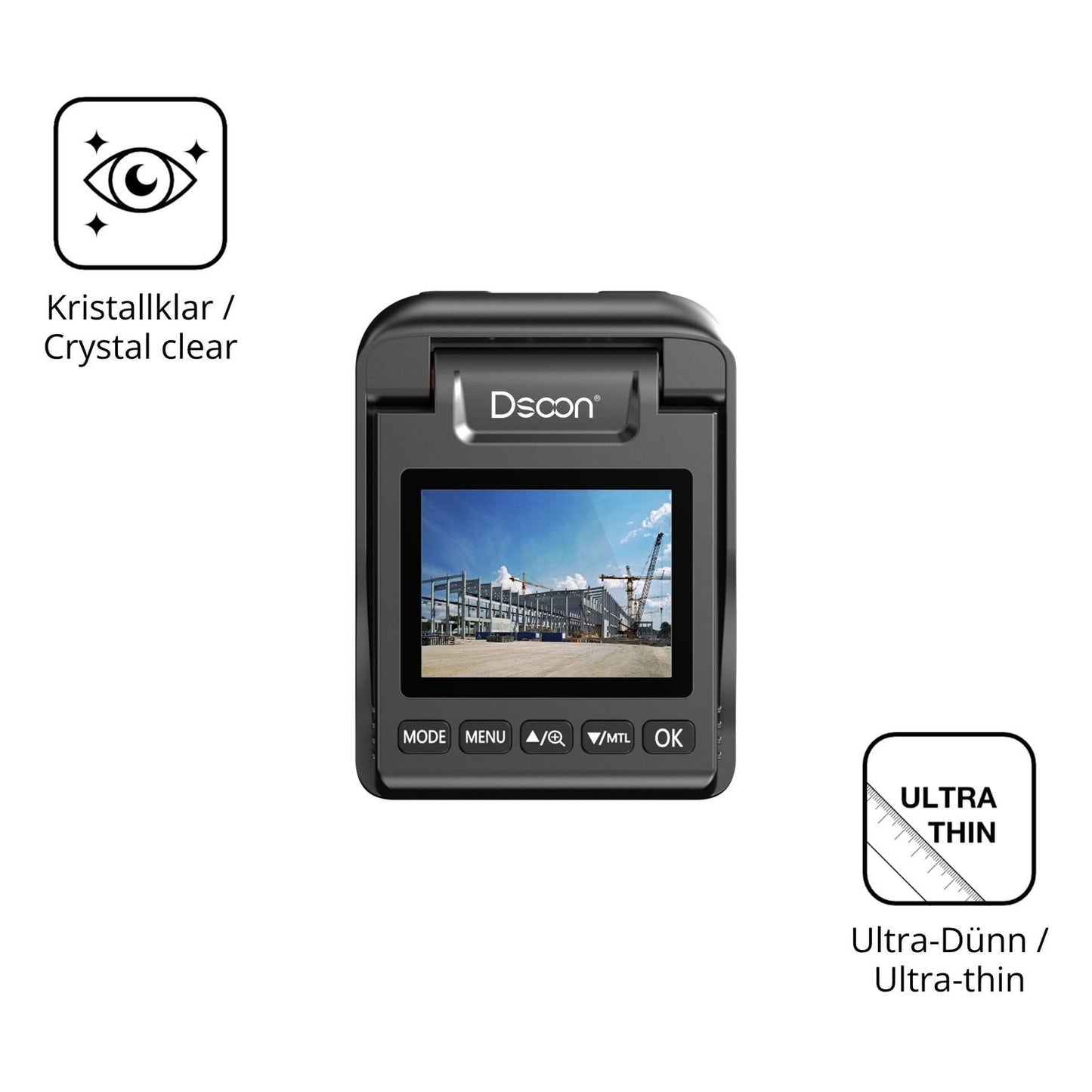 4x Schutzfolie klar für Dsoon TL3000 Display-Schut (5)