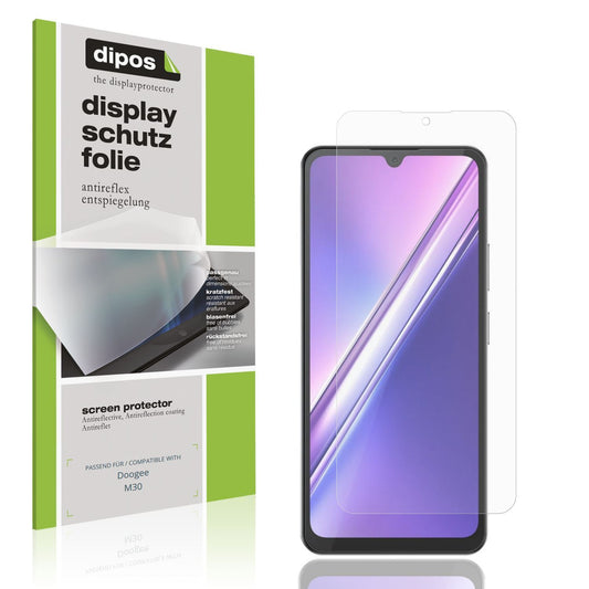 4x Schutzfolie matt für Doogee M30 Display-Schutzf (1)