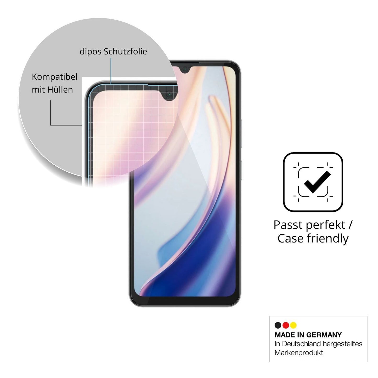 4x Schutzfolie klar für Doogee M30 Pro Display-Sch (6)