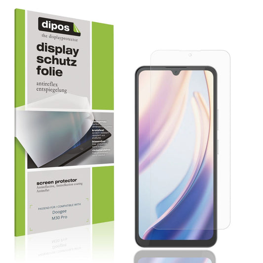 4x Schutzfolie matt für Doogee M30 Pro Display-Sch (1)