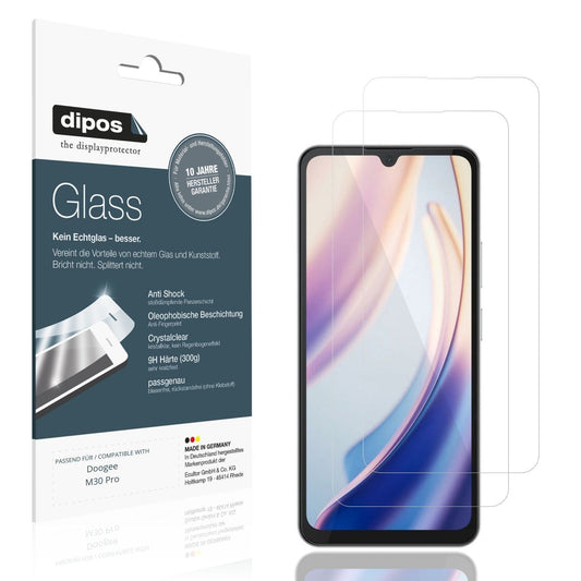 2x 9H Schutzfolie für Doogee M30 Pro Panzerfolie (1)